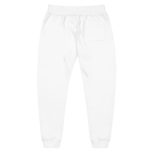 Embroidered Fleece Sweatpants — Minimal Logo Cozy Joggers