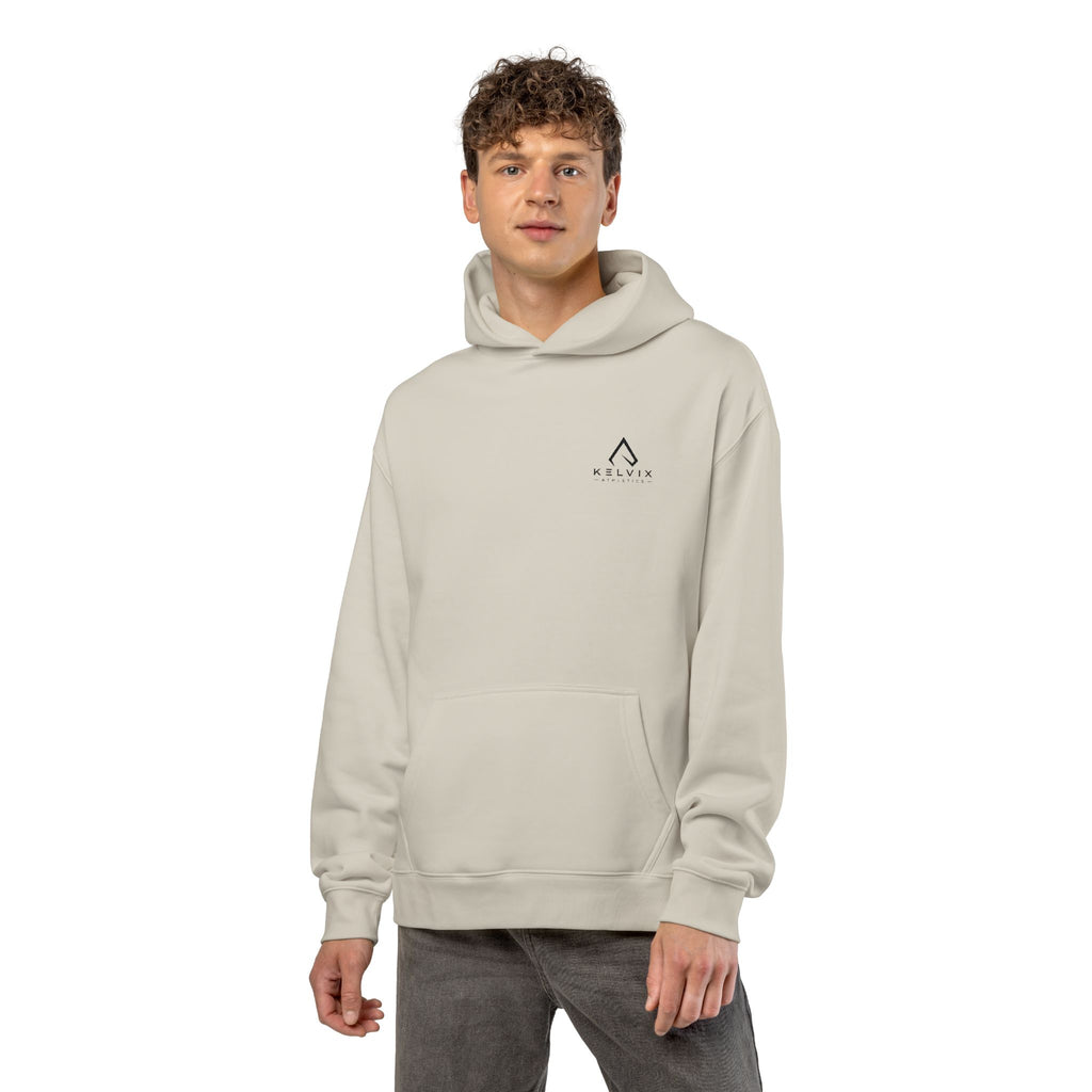 Relaxed Hoodie - Minimal Mountain Logo Cozy Pullover