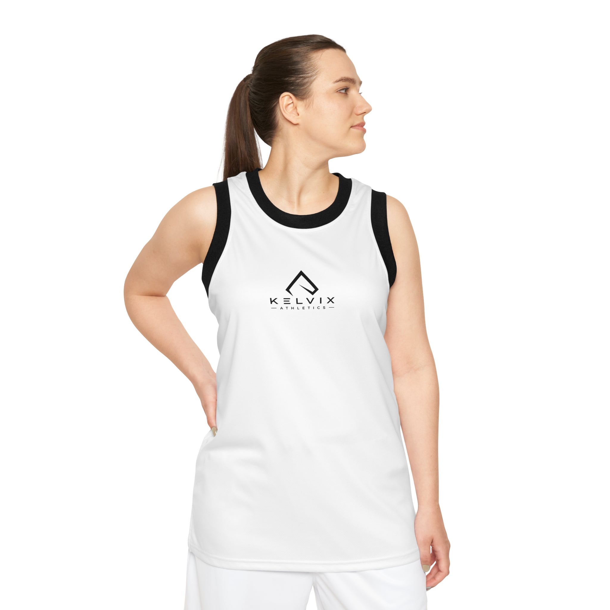 Jersey — Minimal 'KELVIK' Logo Athletic Tank