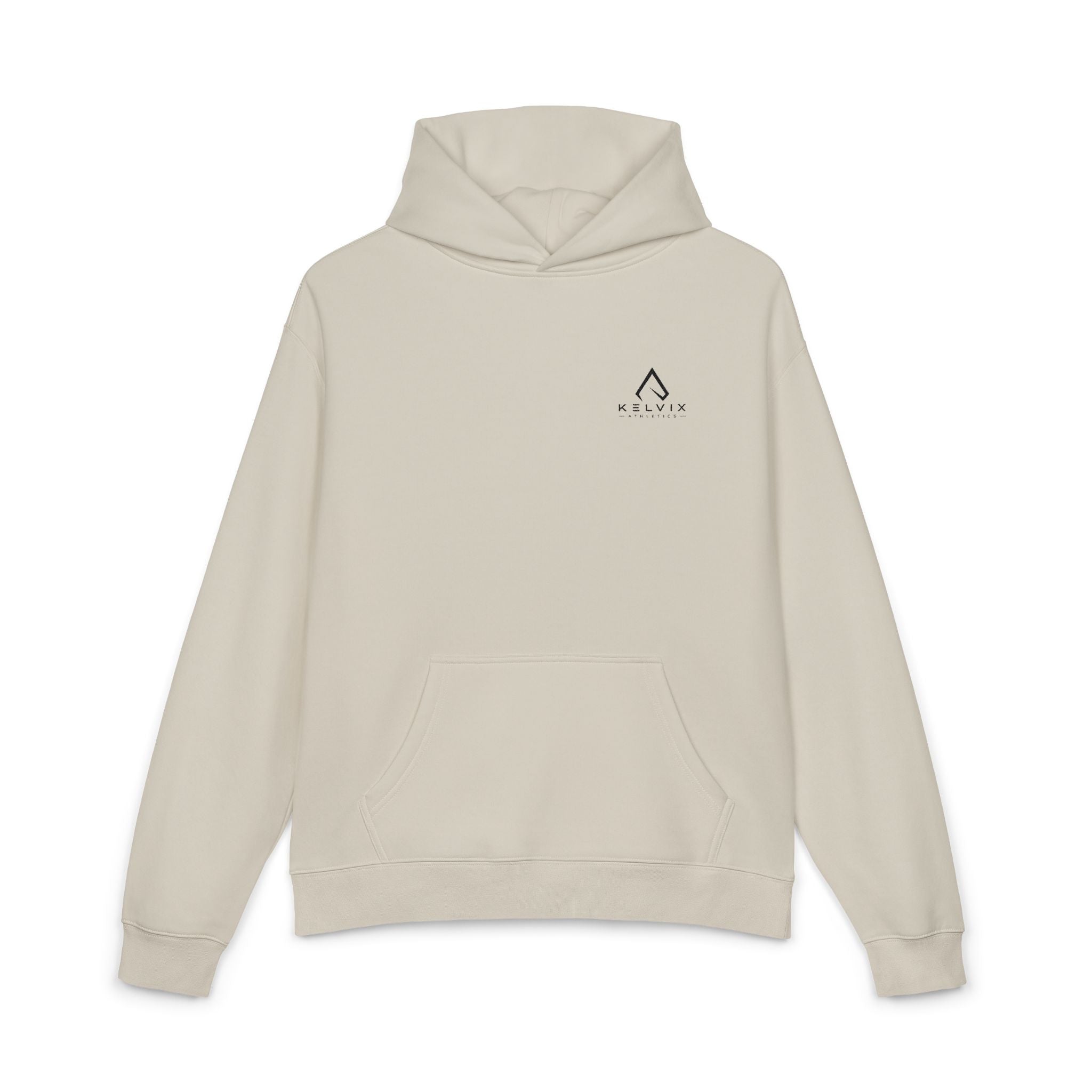Relaxed Hoodie - Minimal Mountain Logo Cozy Pullover