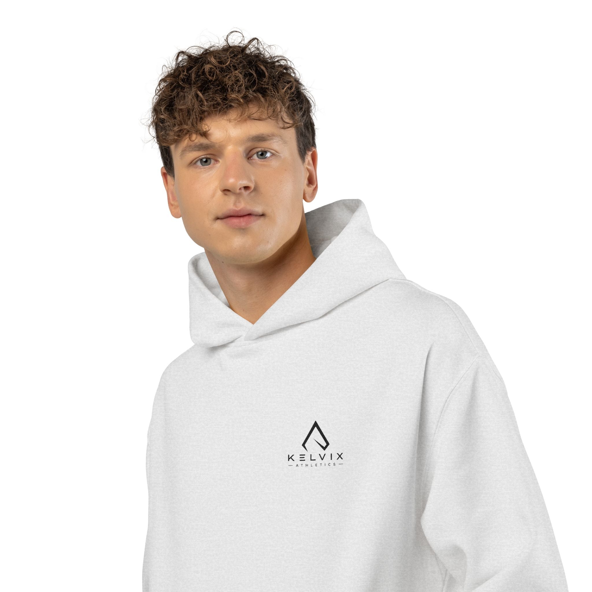 Relaxed Hoodie - Minimal Mountain Logo Cozy Pullover