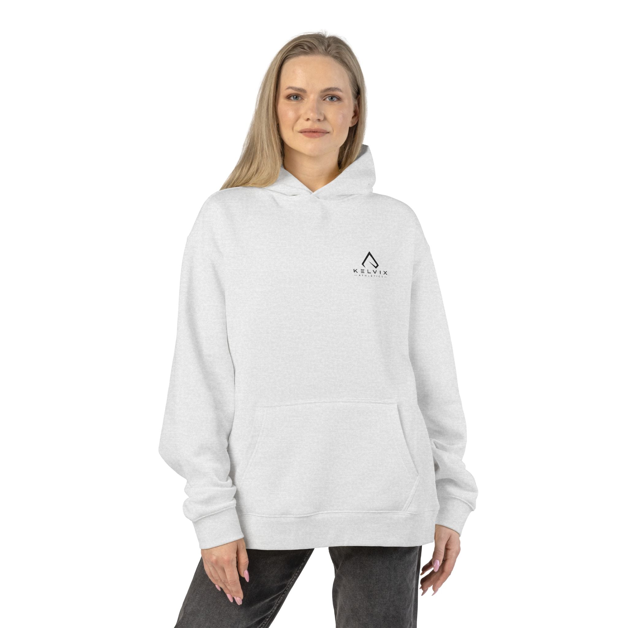 Relaxed Hoodie - Minimal Mountain Logo Cozy Pullover
