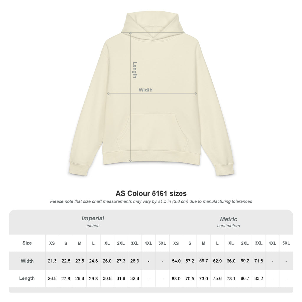 Relaxed Hoodie - Minimal Mountain Logo Cozy Pullover