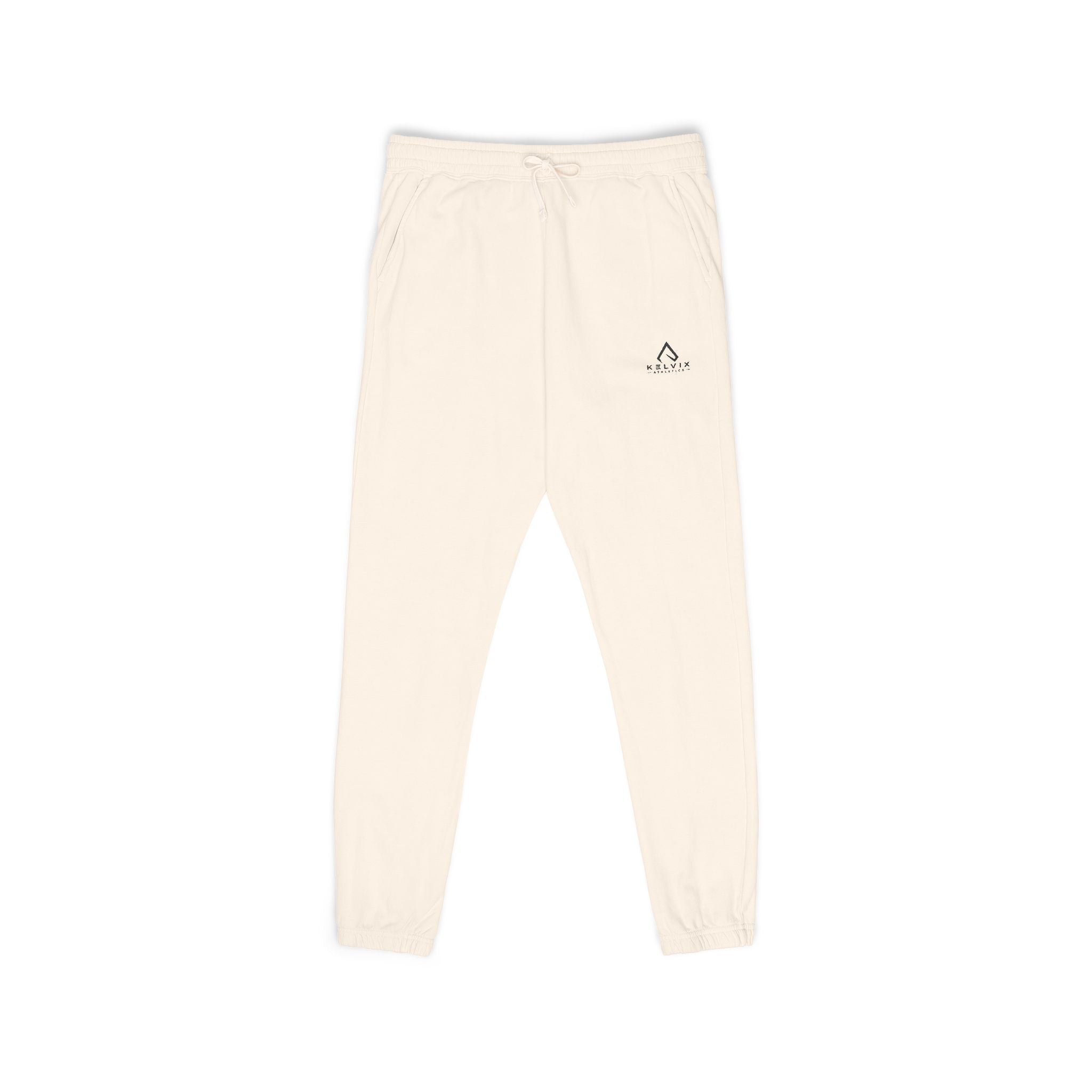 Embroidered Minimal Logo Fleece Sweatpants