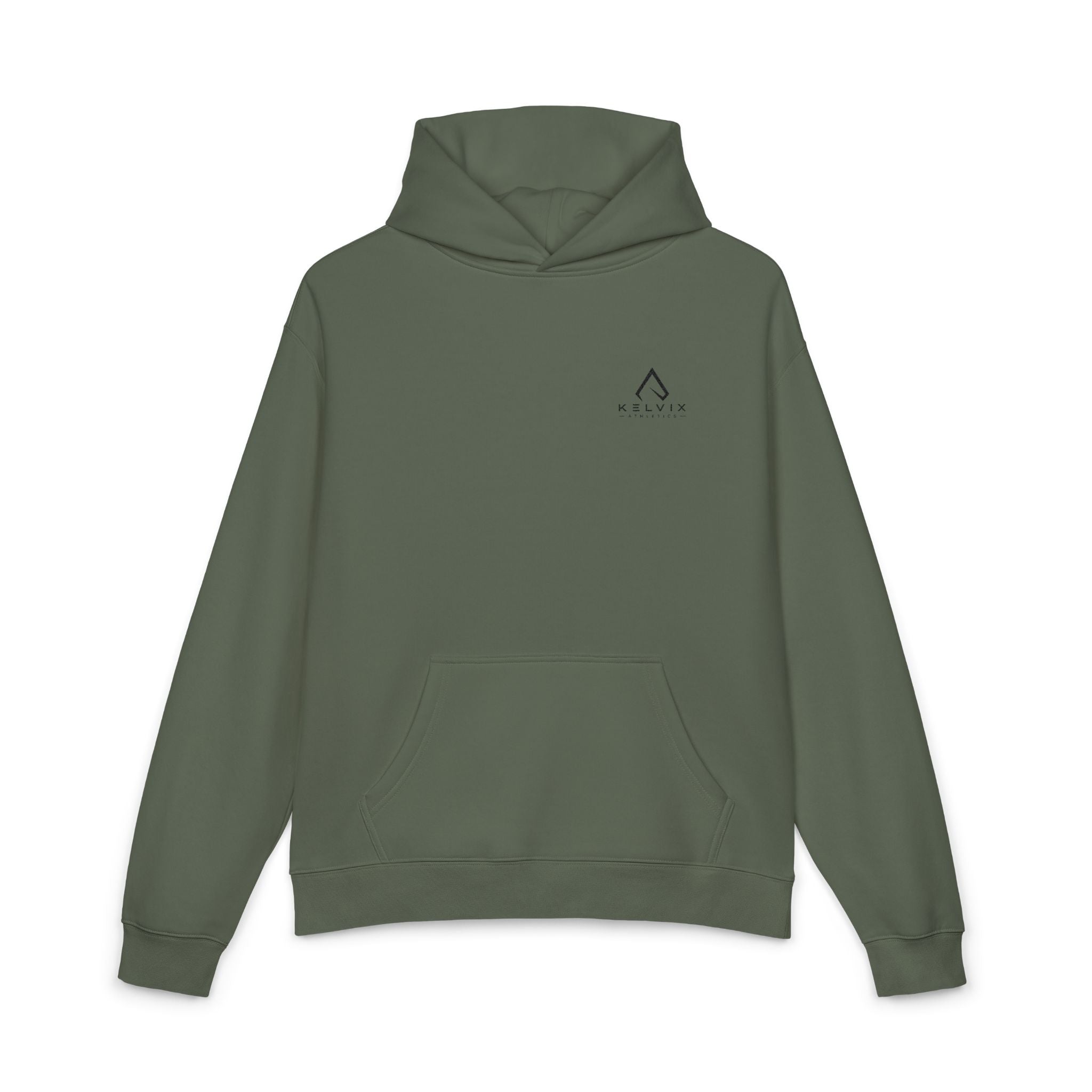 Relaxed Hoodie - Minimal Mountain Logo Cozy Pullover
