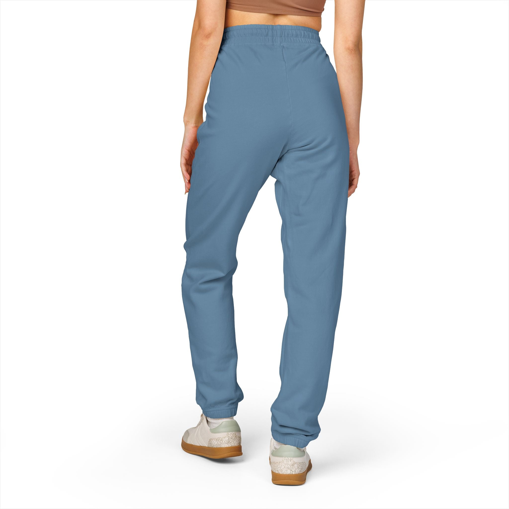 Embroidered Minimal Logo Fleece Sweatpants