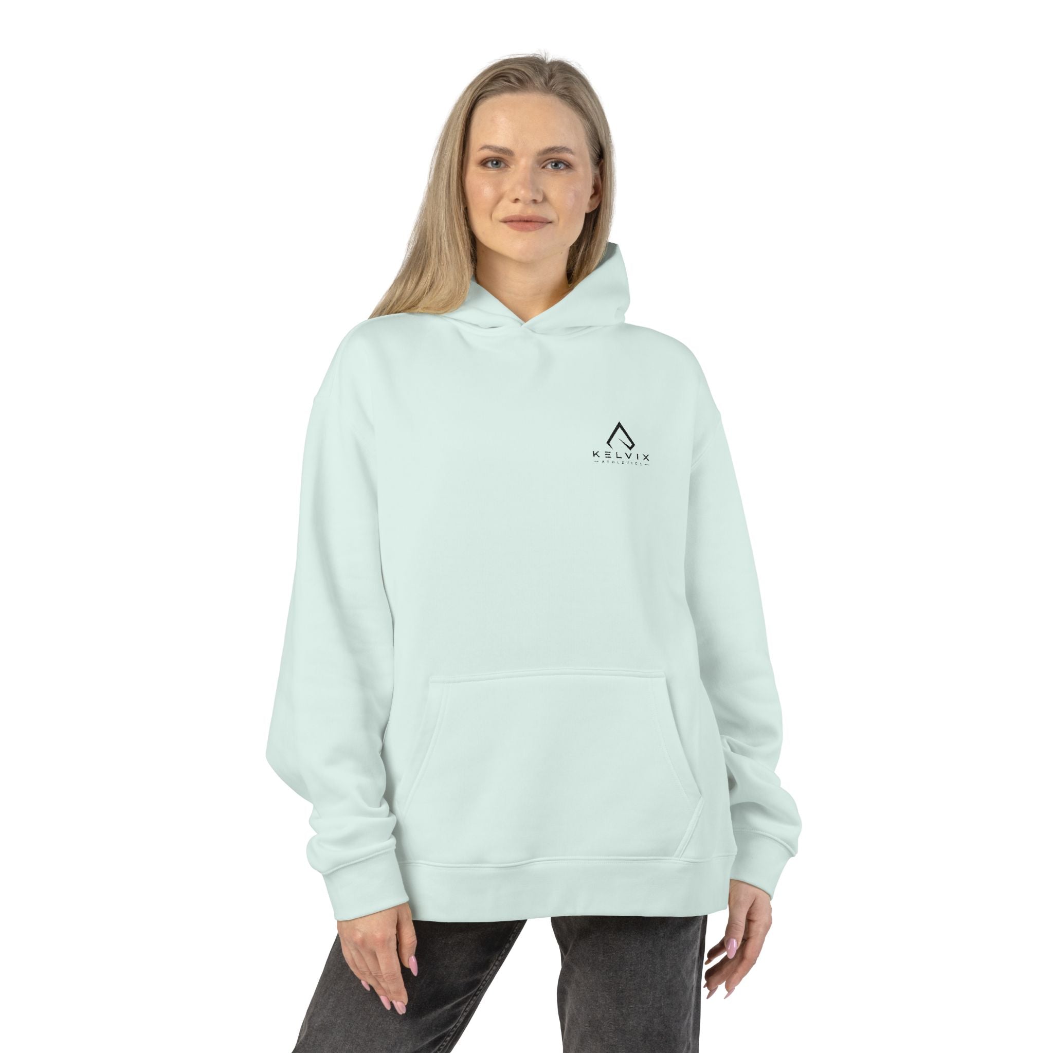 Relaxed Hoodie - Minimal Mountain Logo Cozy Pullover