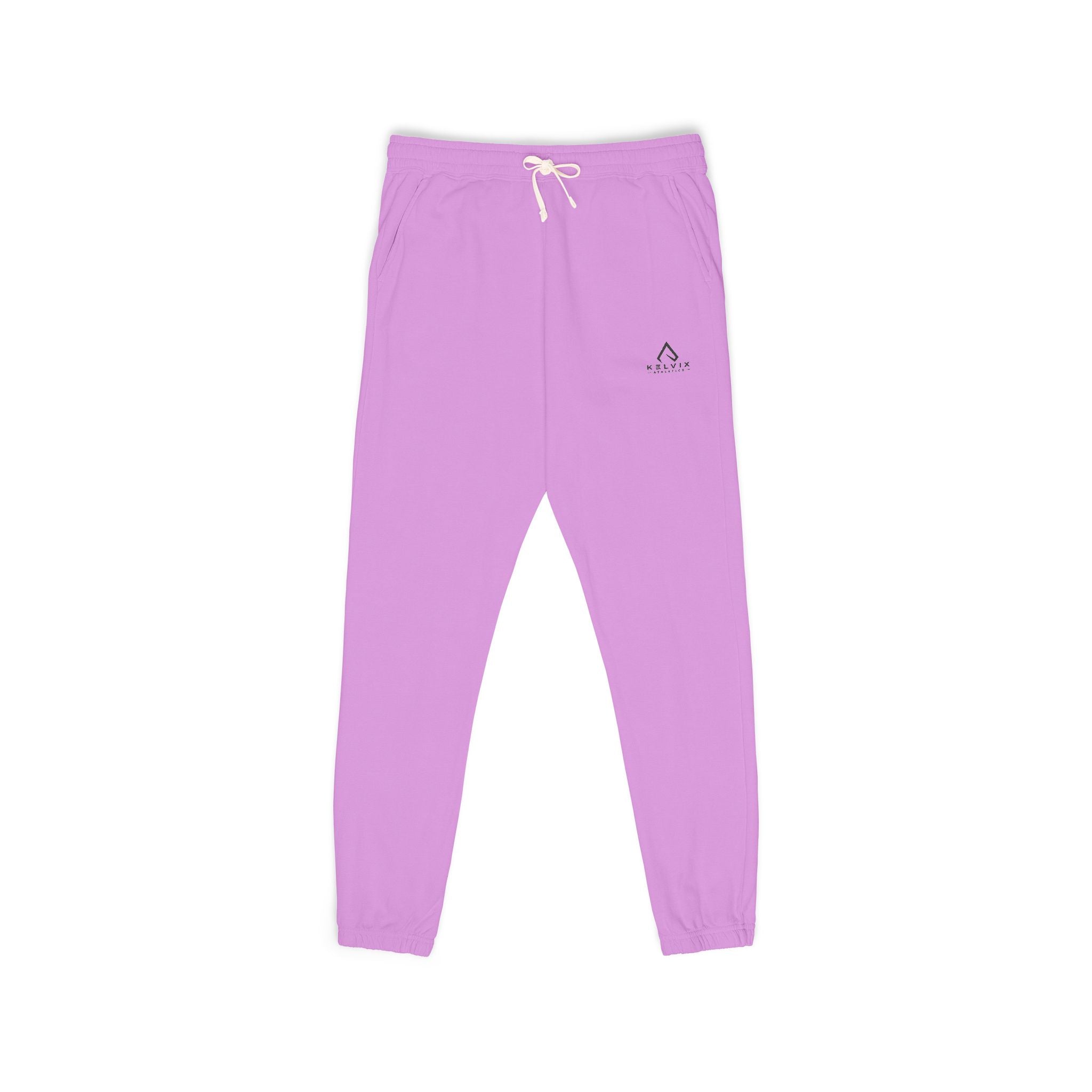 Embroidered Minimal Logo Fleece Sweatpants