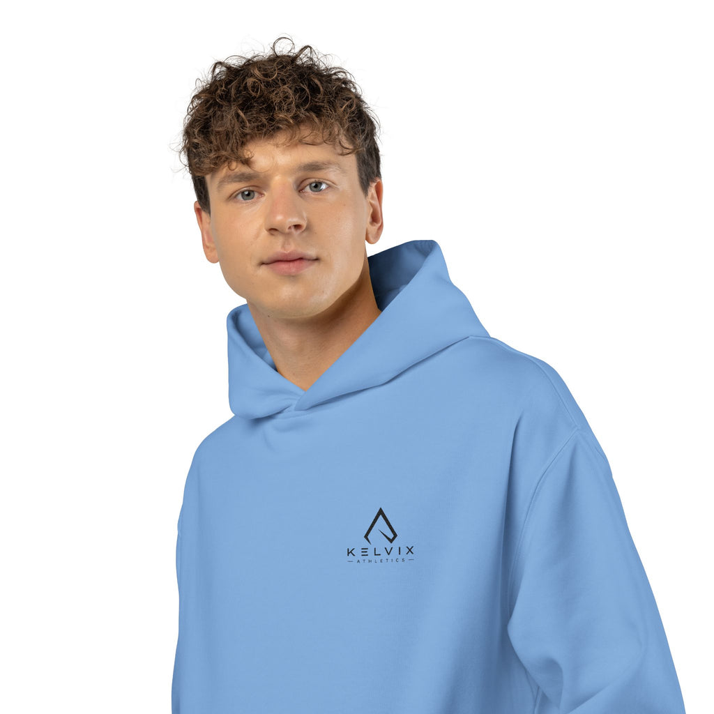 Relaxed Hoodie - Minimal Mountain Logo Cozy Pullover