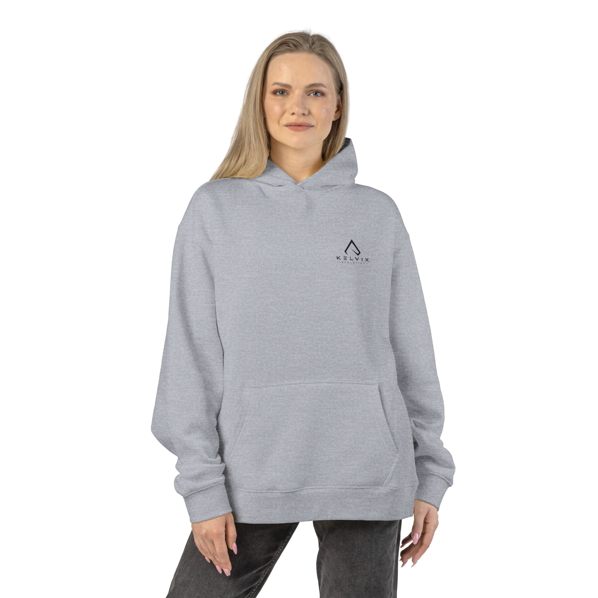 Relaxed Hoodie - Minimal Mountain Logo Cozy Pullover