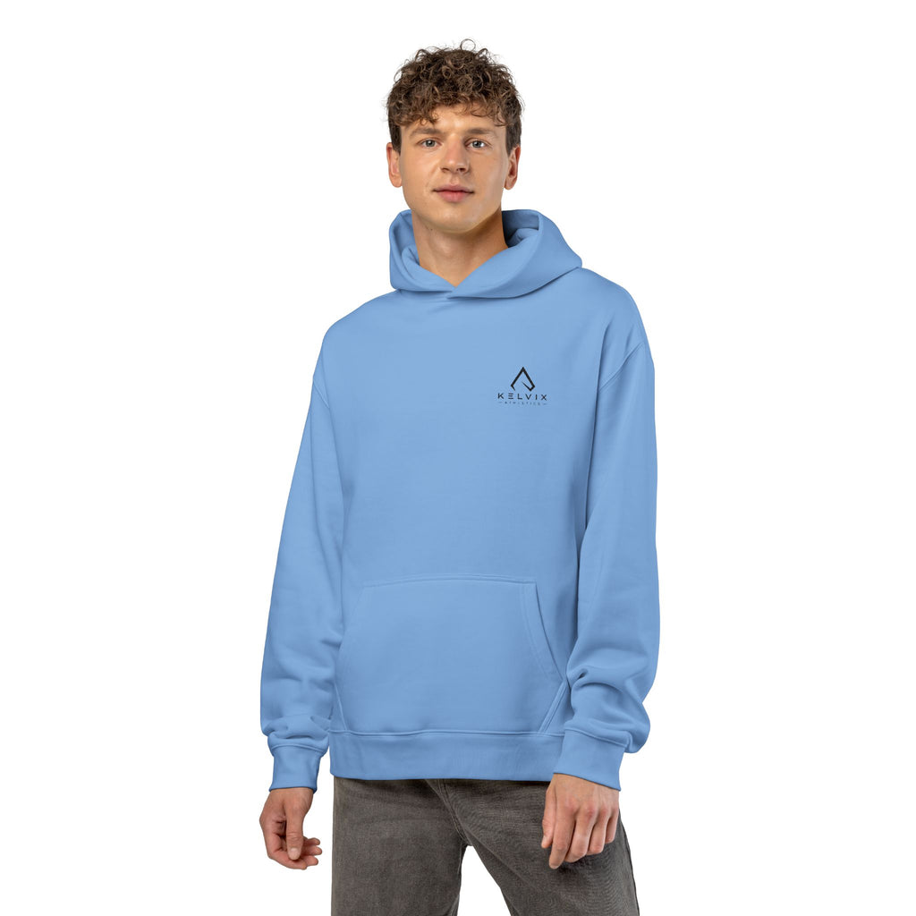 Relaxed Hoodie - Minimal Mountain Logo Cozy Pullover