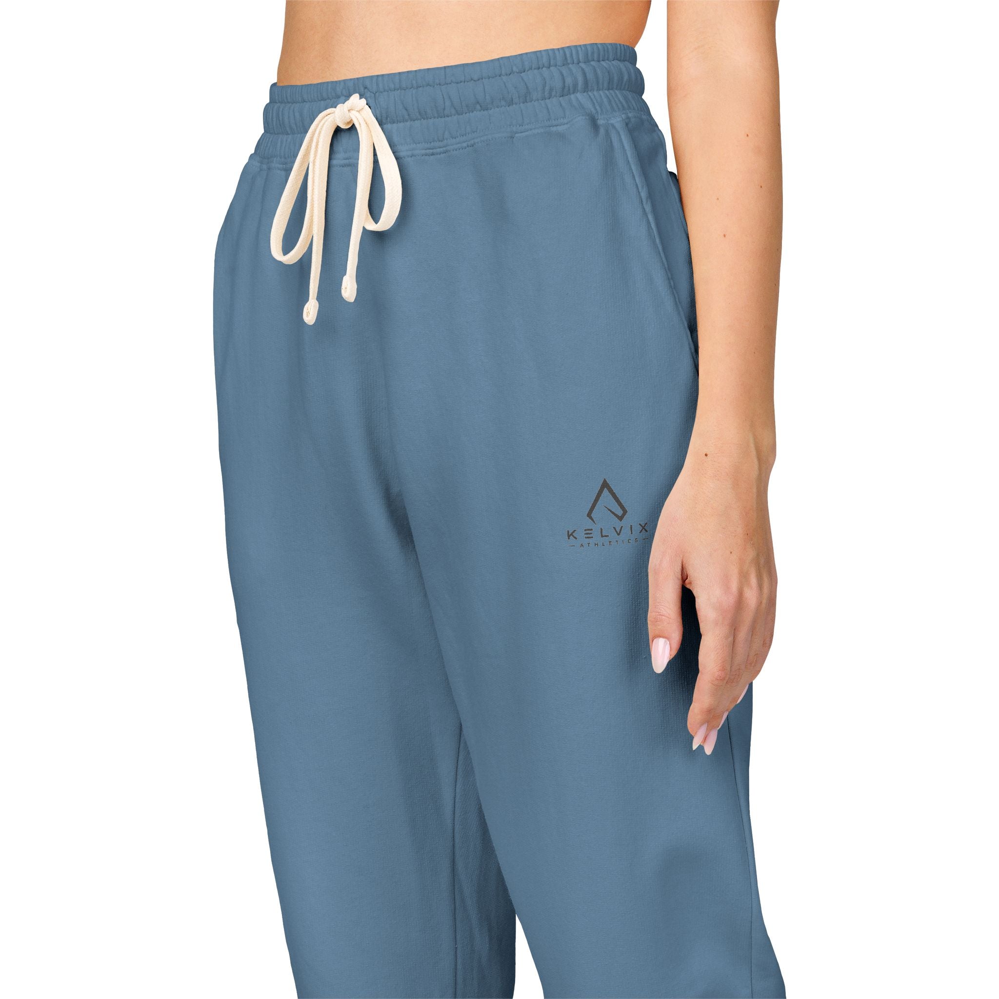 Embroidered Minimal Logo Fleece Sweatpants