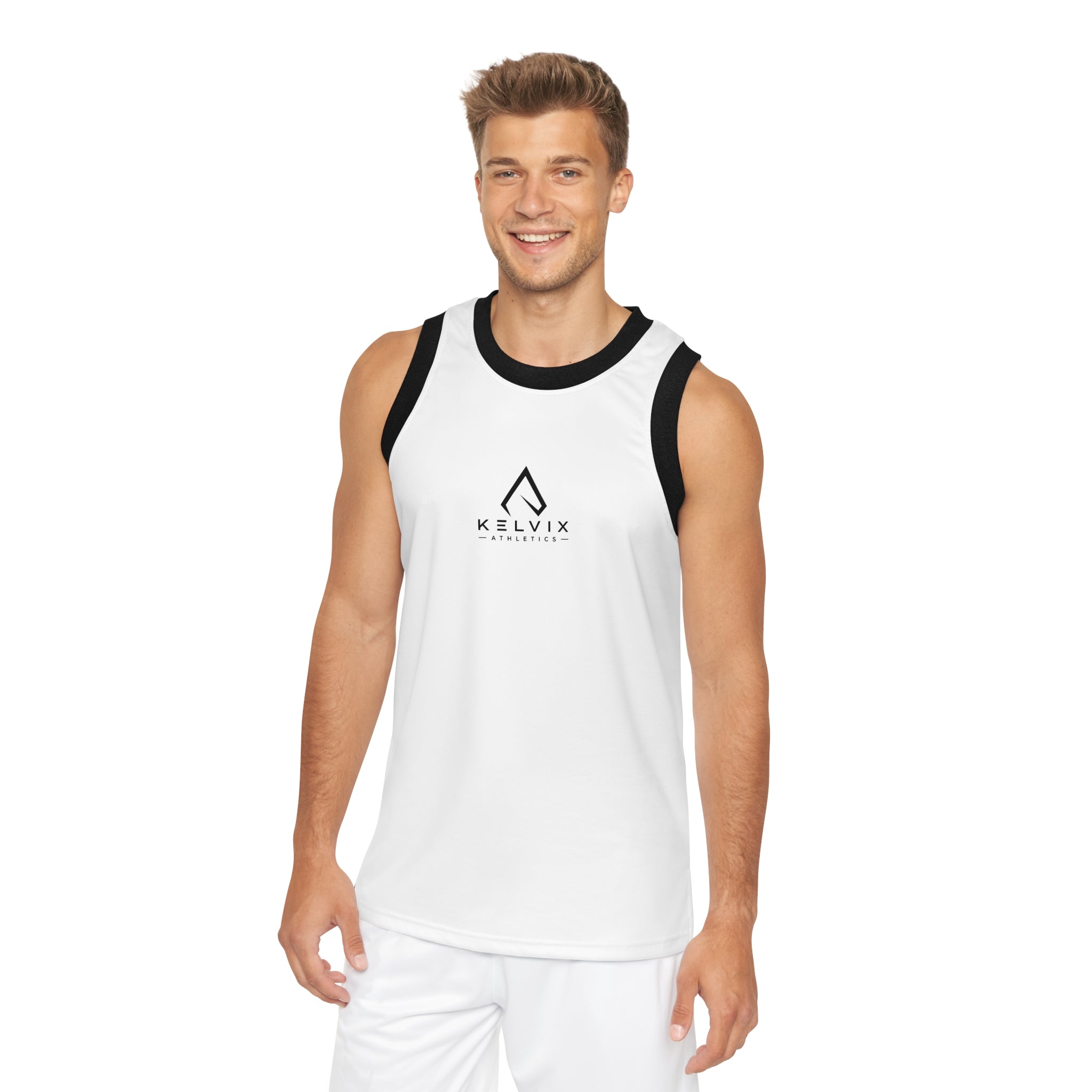 Jersey — Minimal 'KELVIK' Logo Athletic Tank