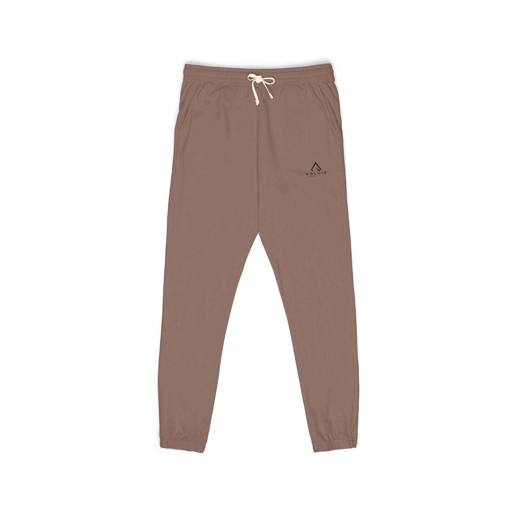 Embroidered Minimal Logo Fleece Sweatpants
